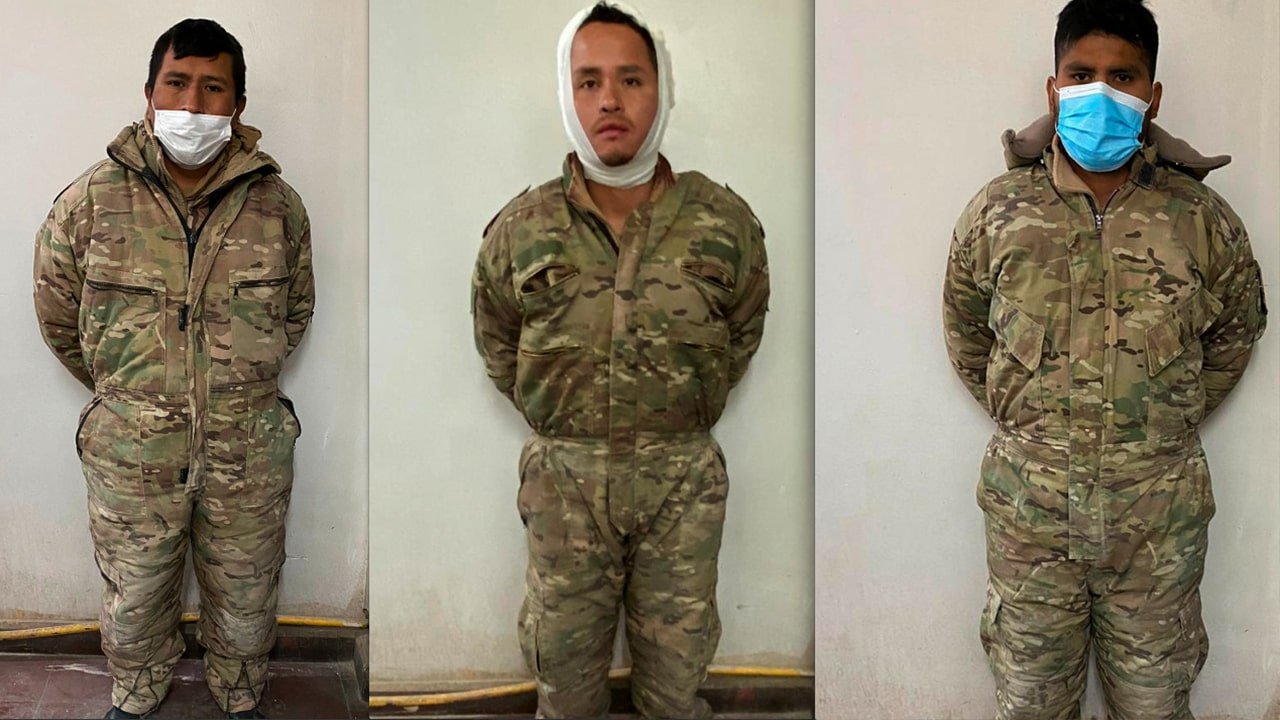 militares bolivianos detenidos en chile