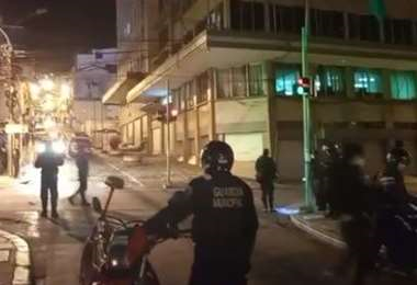 Registraron la explosión cerca de la oficina del alcalde de La Paz